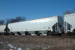 ALHX 1266, 4-Bay Covered Hopper Car NEW westbound on the BNSF